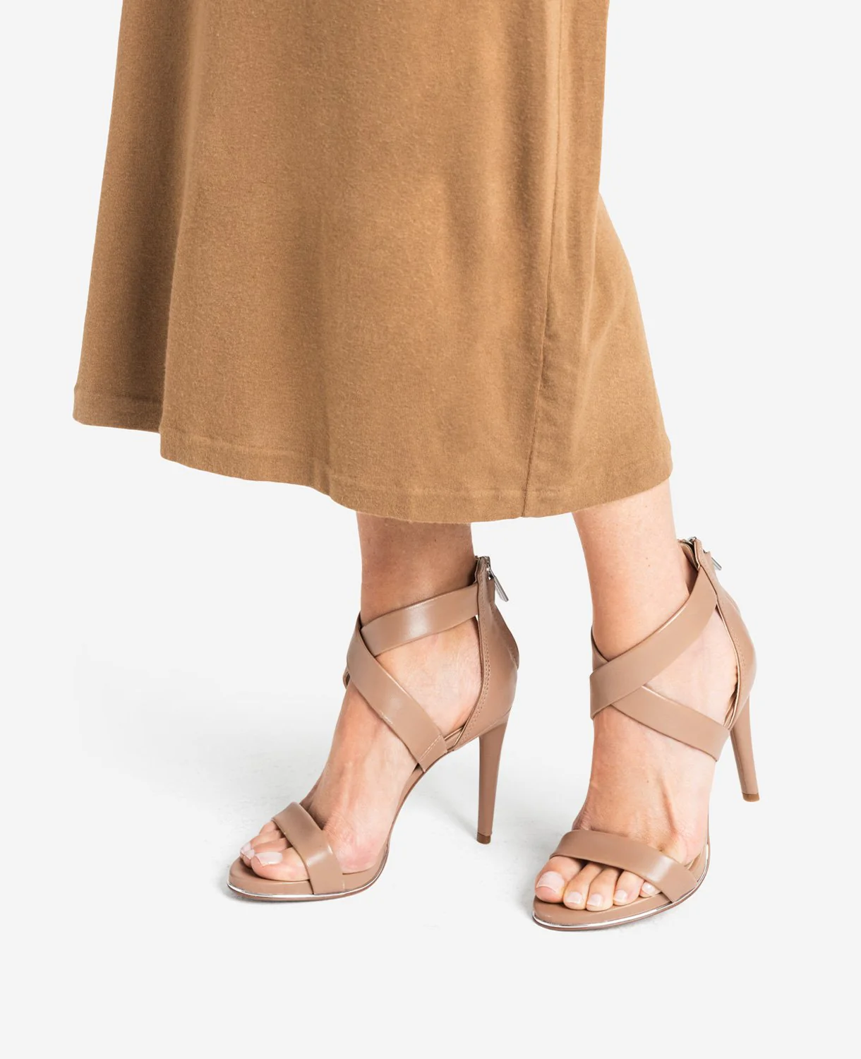 Brooke Cross Strap Heeled Sandal - Image 6