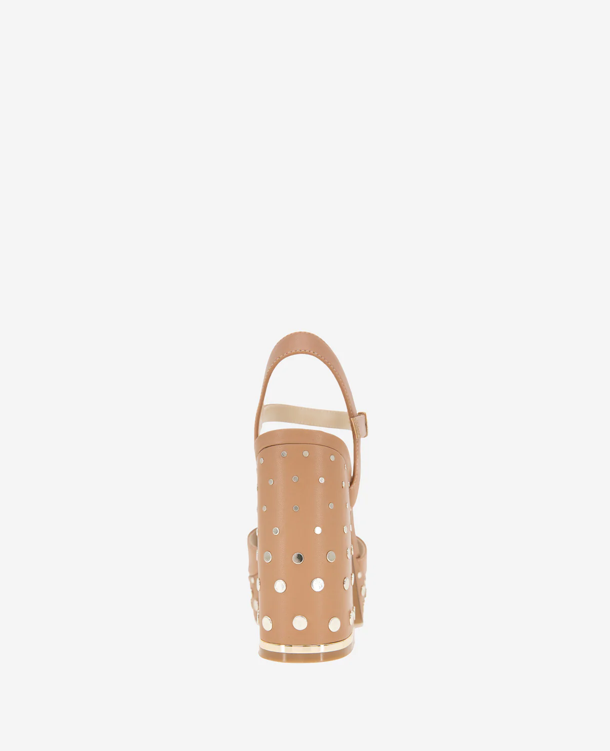 Dolly Stud Ankle Strap Platform Heeled Sandal - Image 3