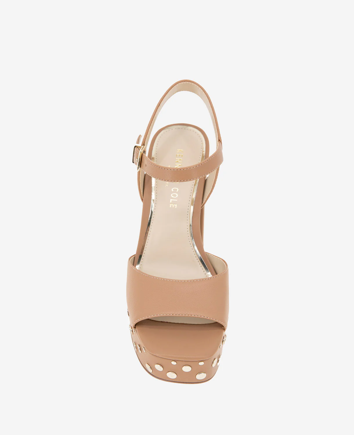 Dolly Stud Ankle Strap Platform Heeled Sandal - Image 4