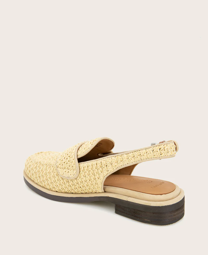 GENTLE SOULS - Caleb Raffia Slingback - Image 4