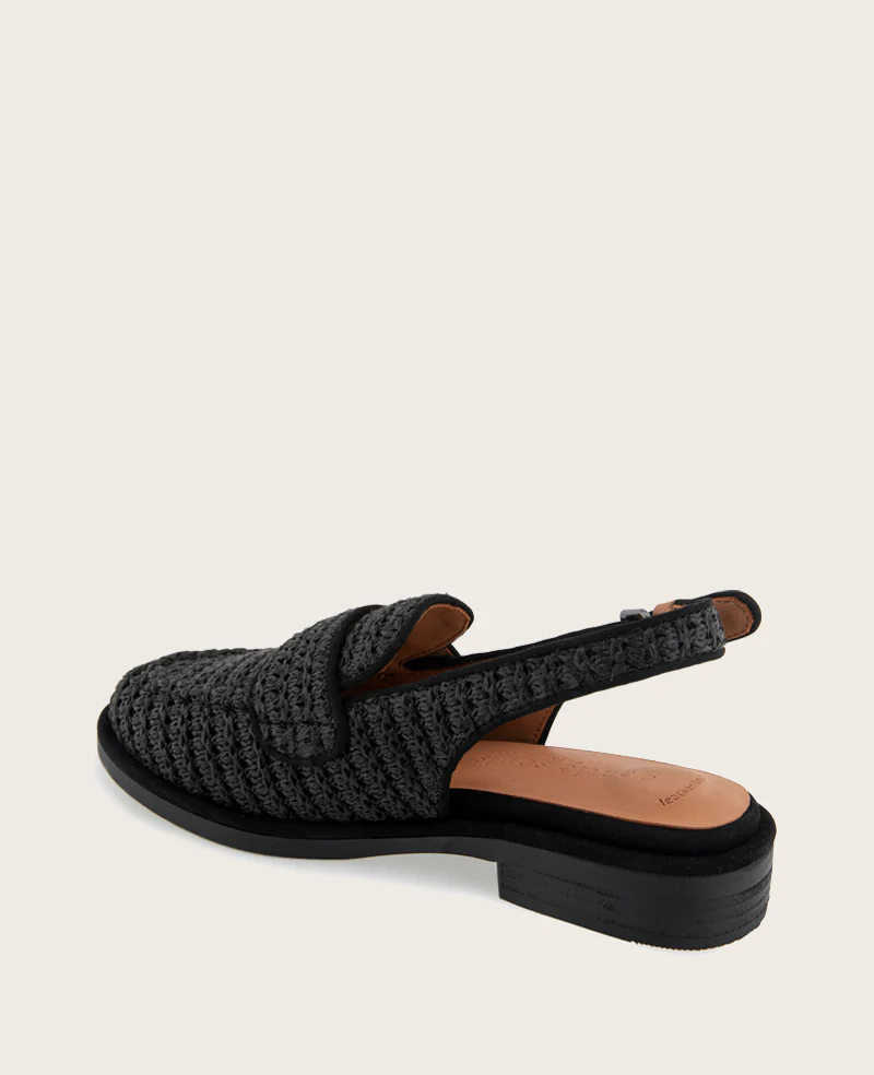 GENTLE SOULS - Caleb Raffia Slingback - Image 4