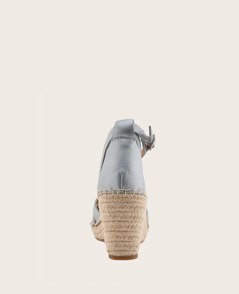 GENTLE SOULS - Coolie Metallic Espadrille Wedge - Image 3