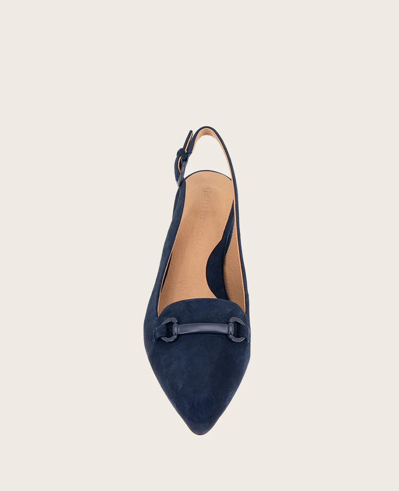 GENTLE SOULS - Dionne Suede Slingback Heel - Image 5