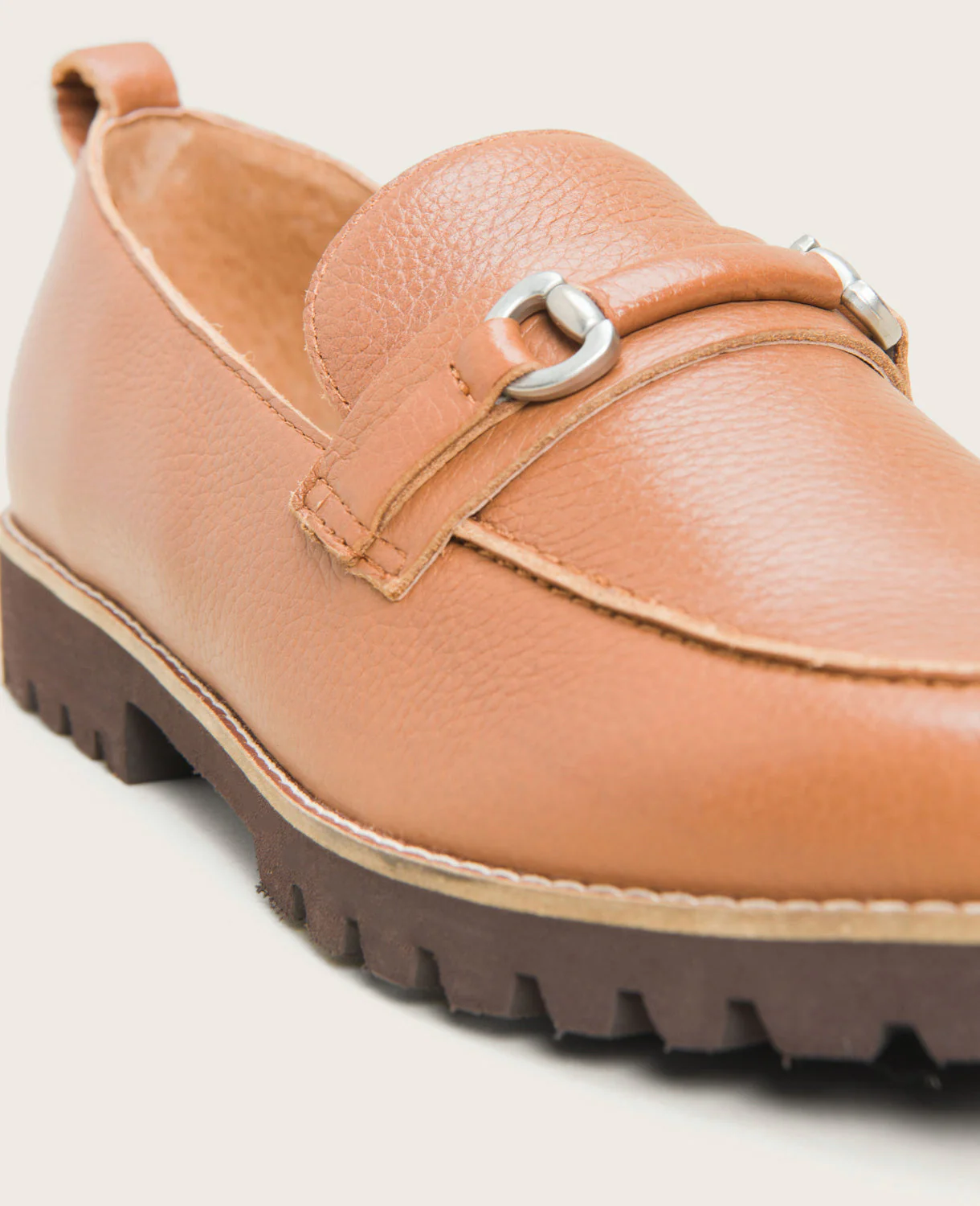 GENTLE SOULS - Eugene Leather Lug Bit Loafer - Image 6