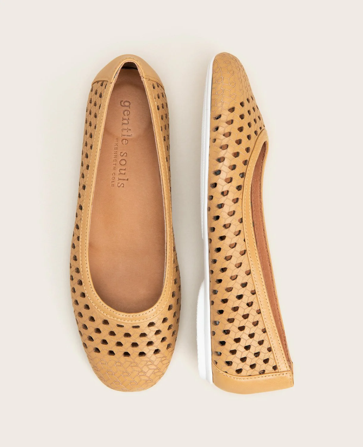 GENTLE SOULS - Eugene Travel Packable Woven Ballet Flat - Image 4