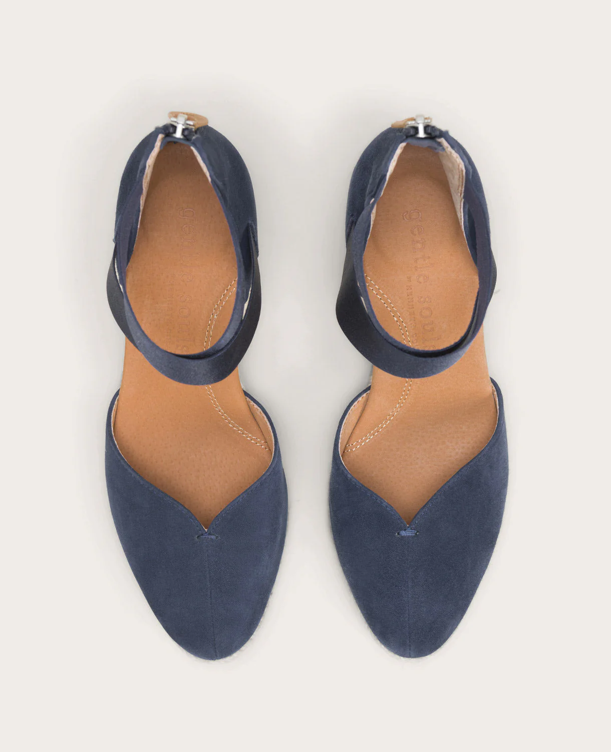 GENTLE SOULS - Orya Leather Espadrille Wedge - Image 4
