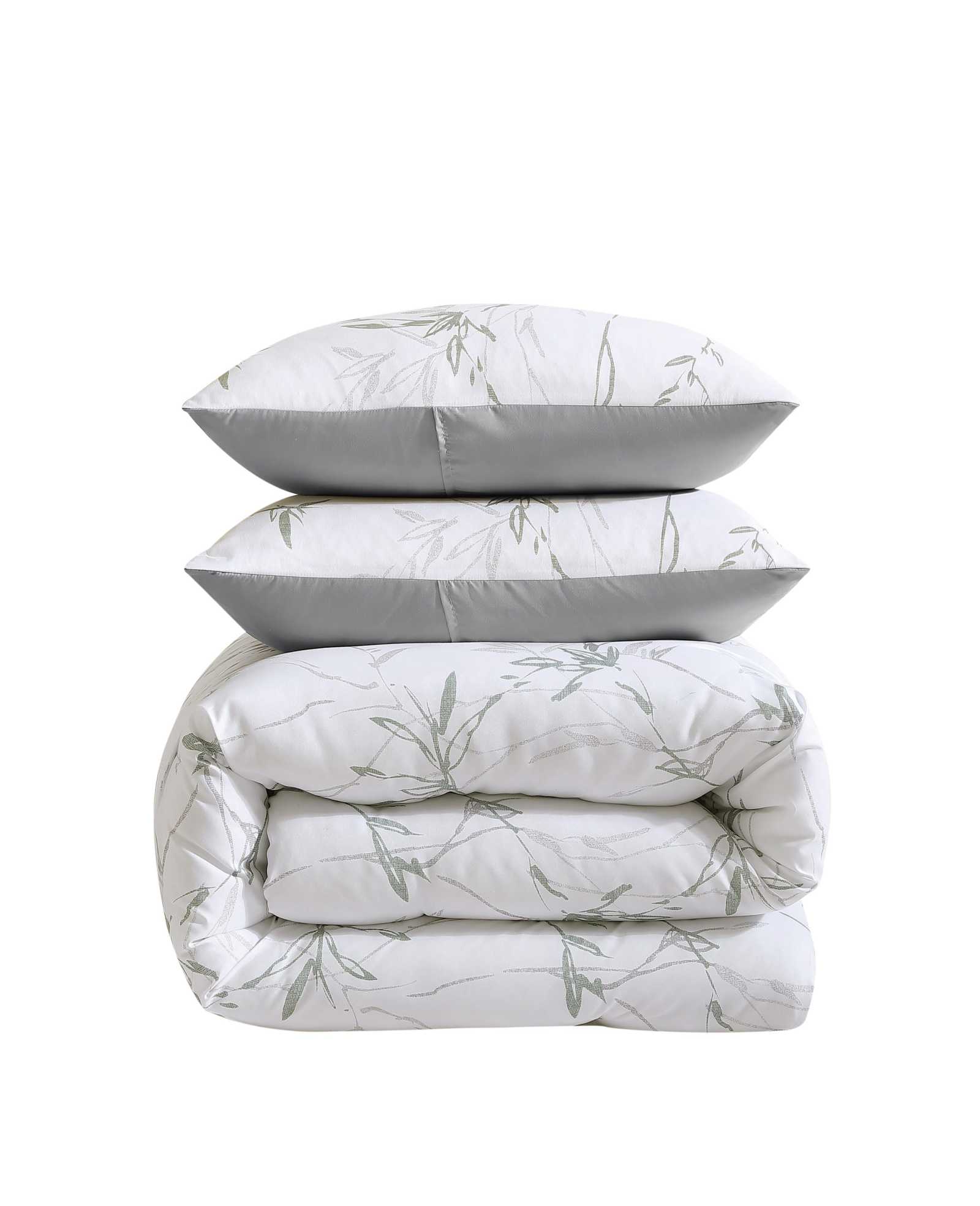 Ink Wash Vine Comforter + Sham Set - Image 3
