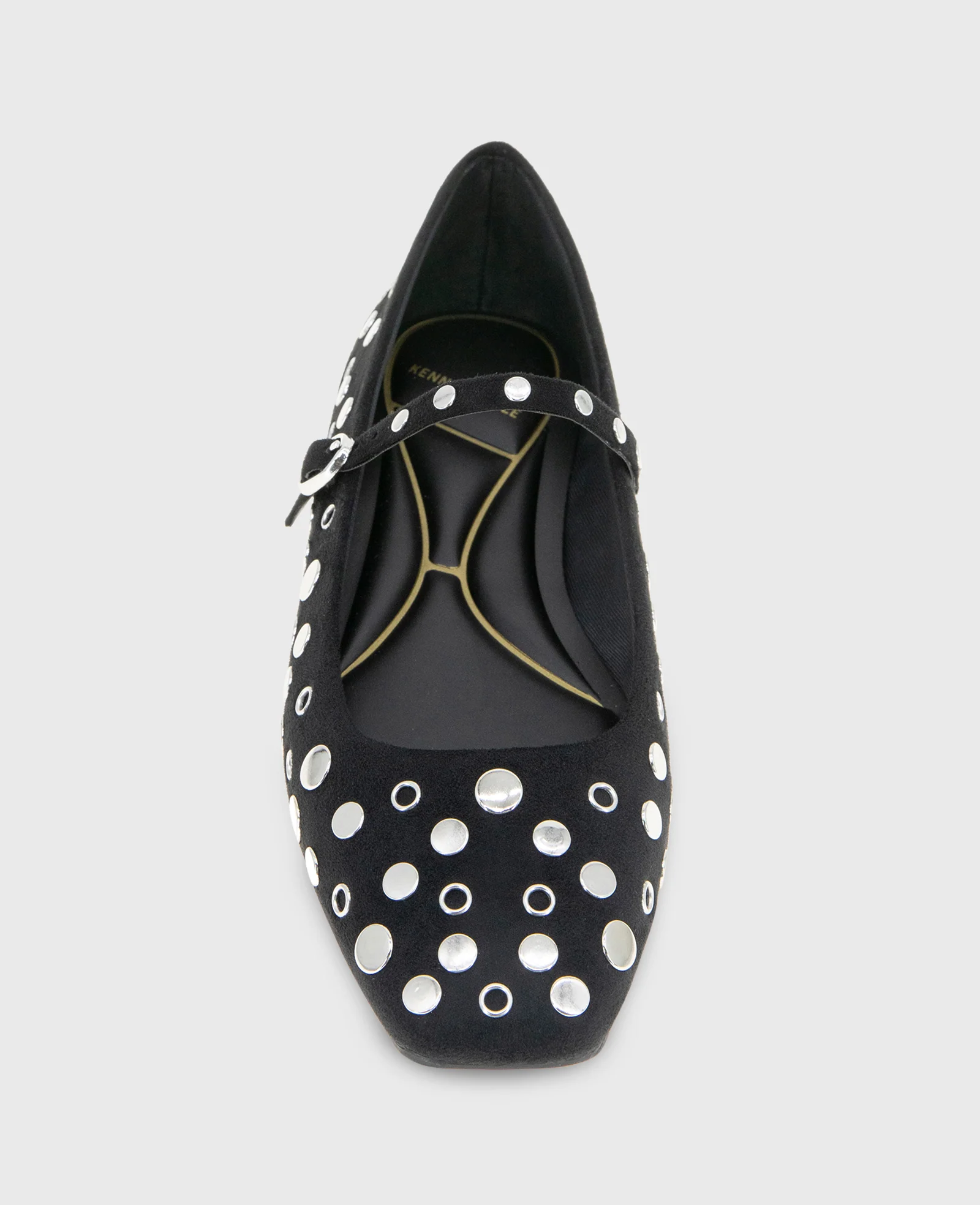 Jasper Suede Stud Ballet Flat - Image 4