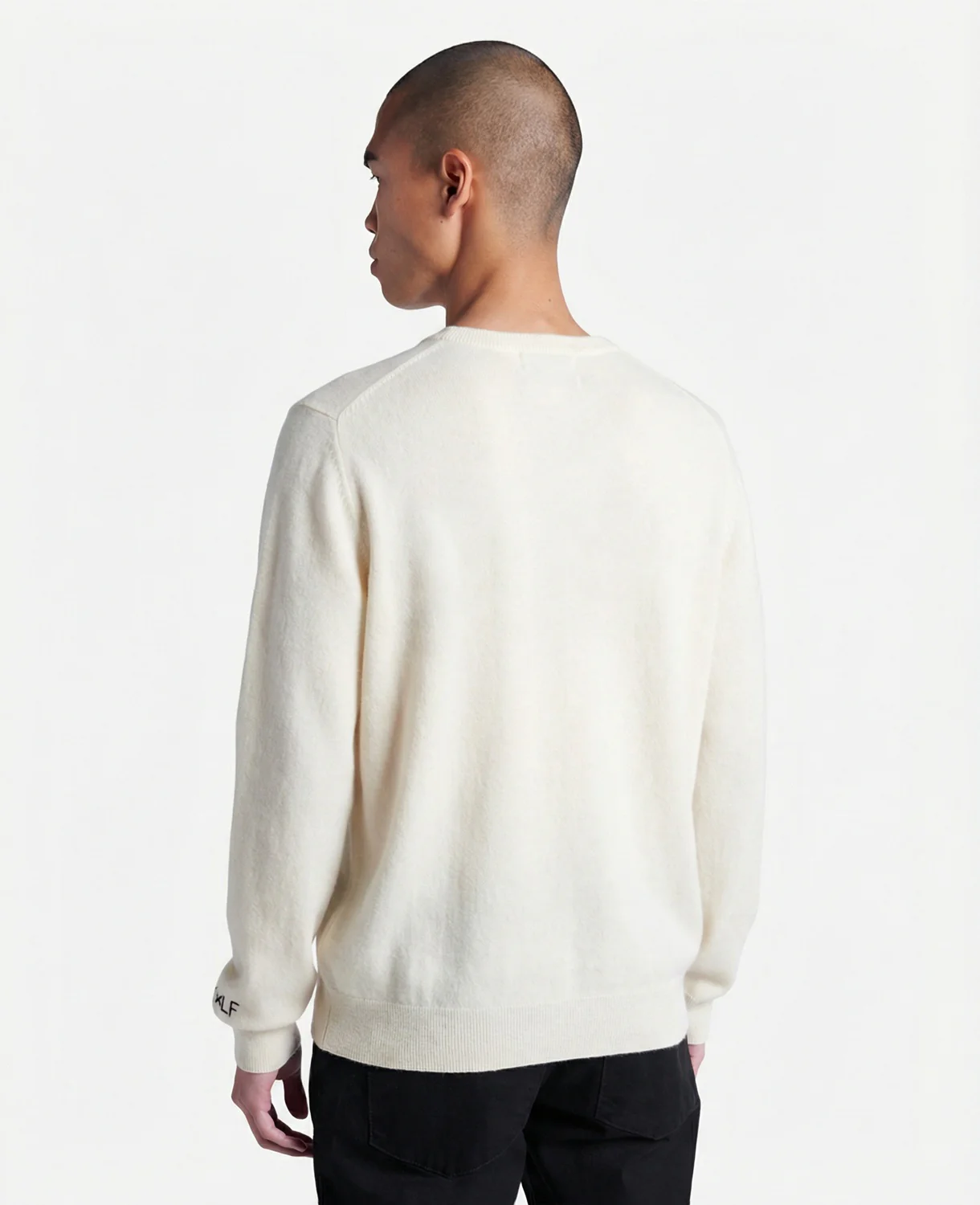 Lingua Franca Unmute Yourself Unisex Cashmere Crewneck Sweater - Image 5