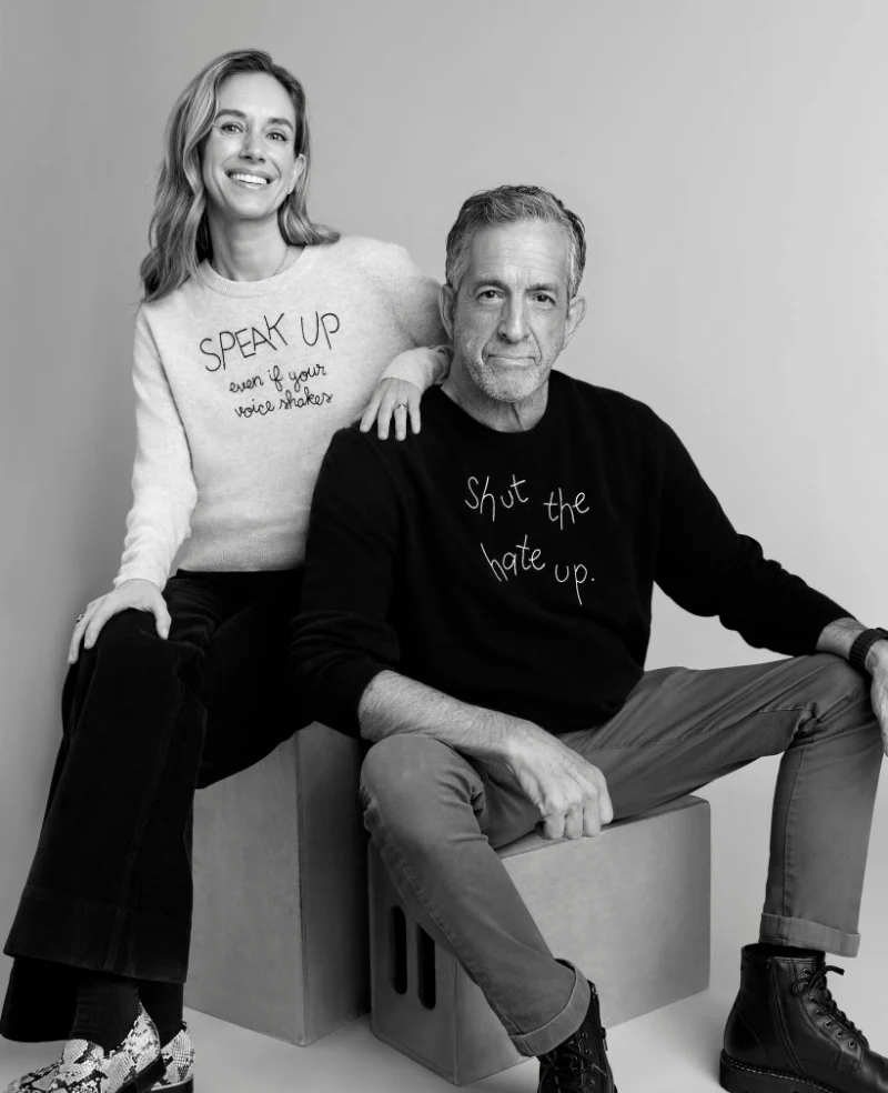 Lingua Franca Shut The Hate Up Unisex Tee - Image 7