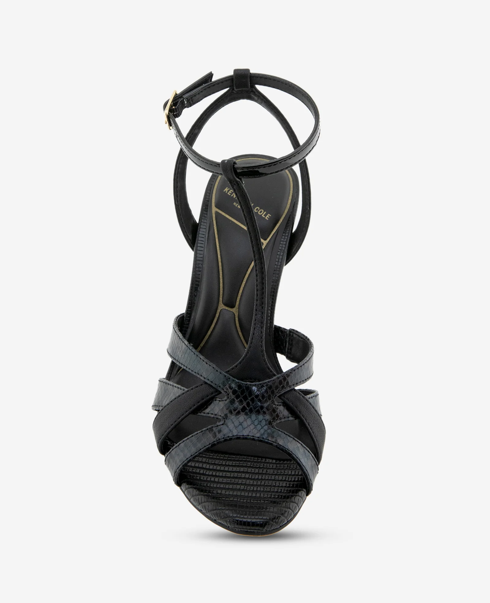 Liona Embossed Snake Heel - Image 3