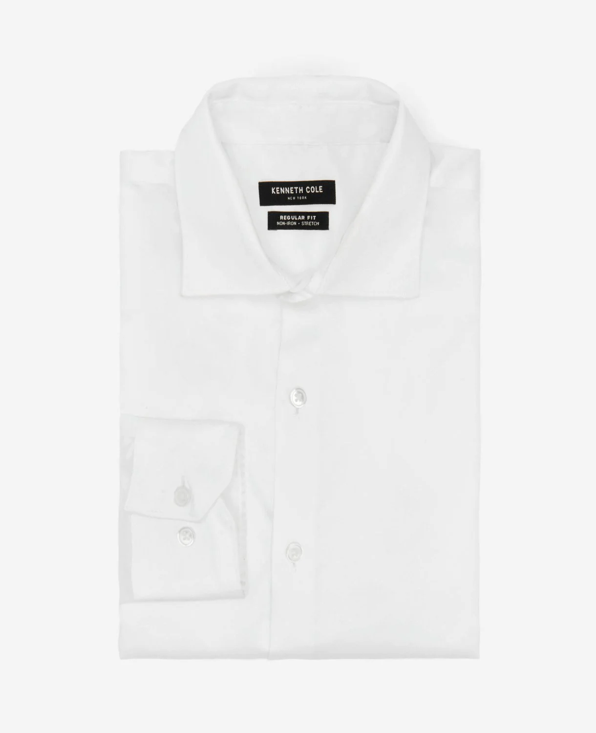 Regular-Fit Button-Down Stretch Dress Shirt with TEK FIT - Image 6