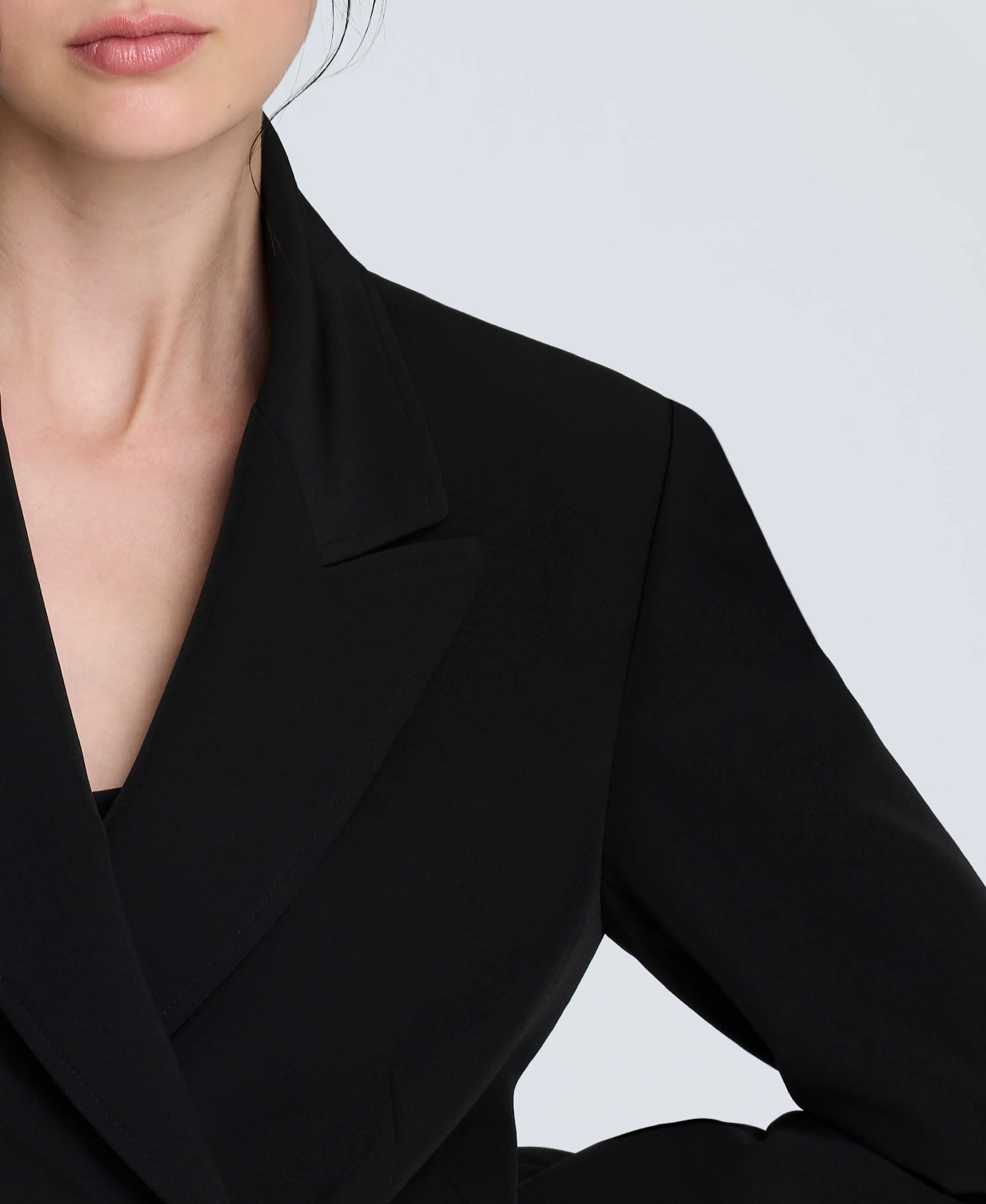 Luxe Twill Double Breasted Jacket - Image 6