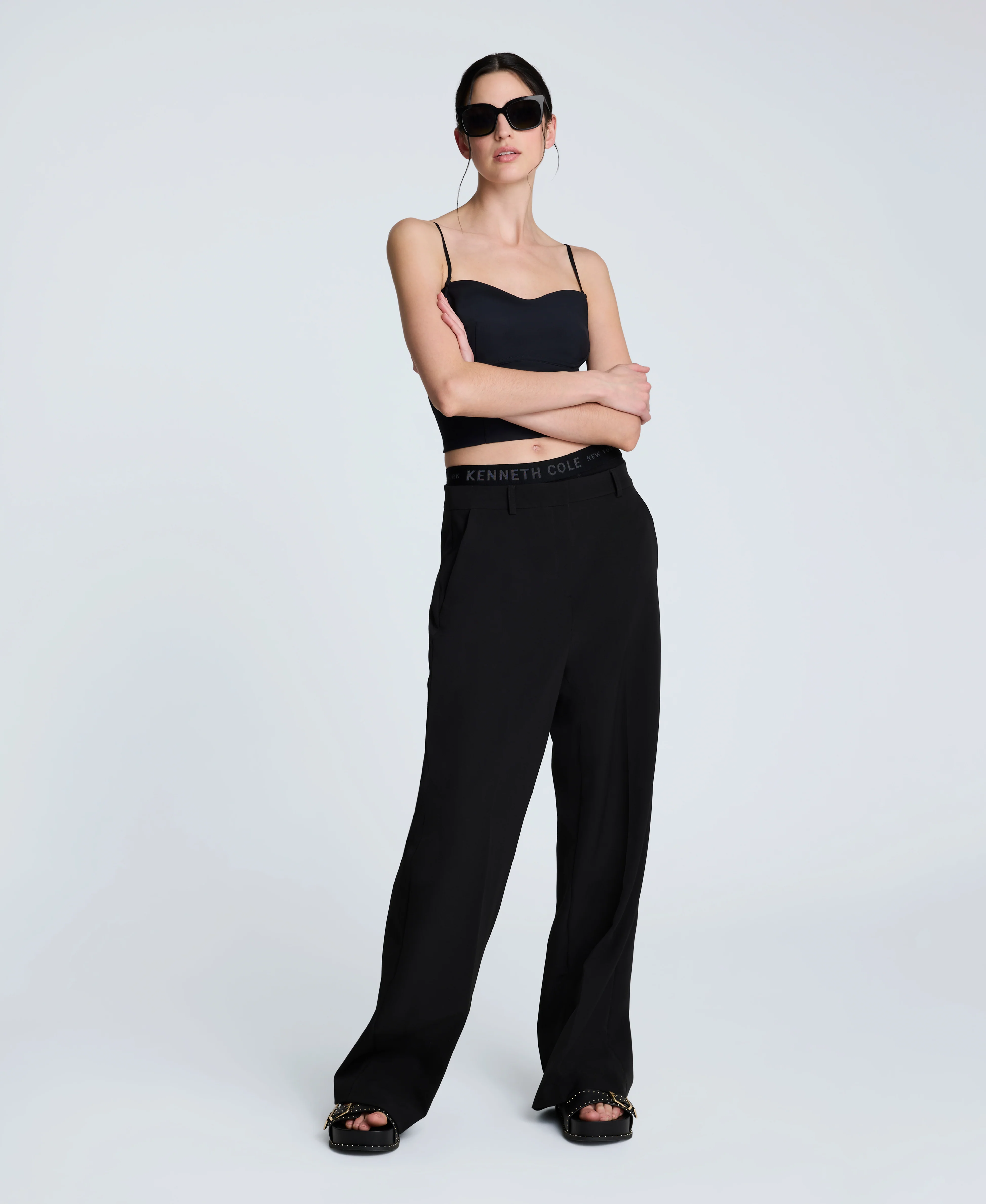 Luxe Twill Wide Leg Pant - Image 5