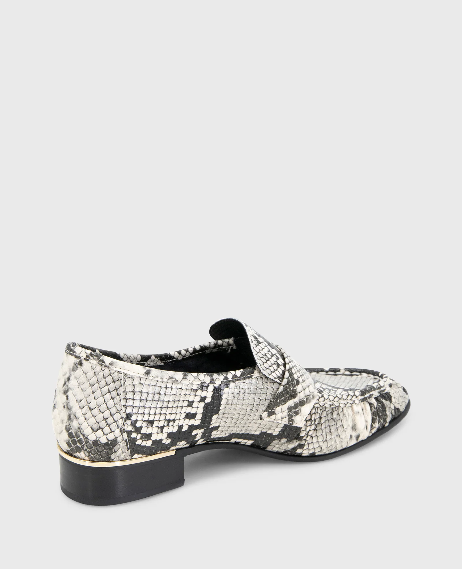 Reece Embossed Snake Penny Loafer - Image 3