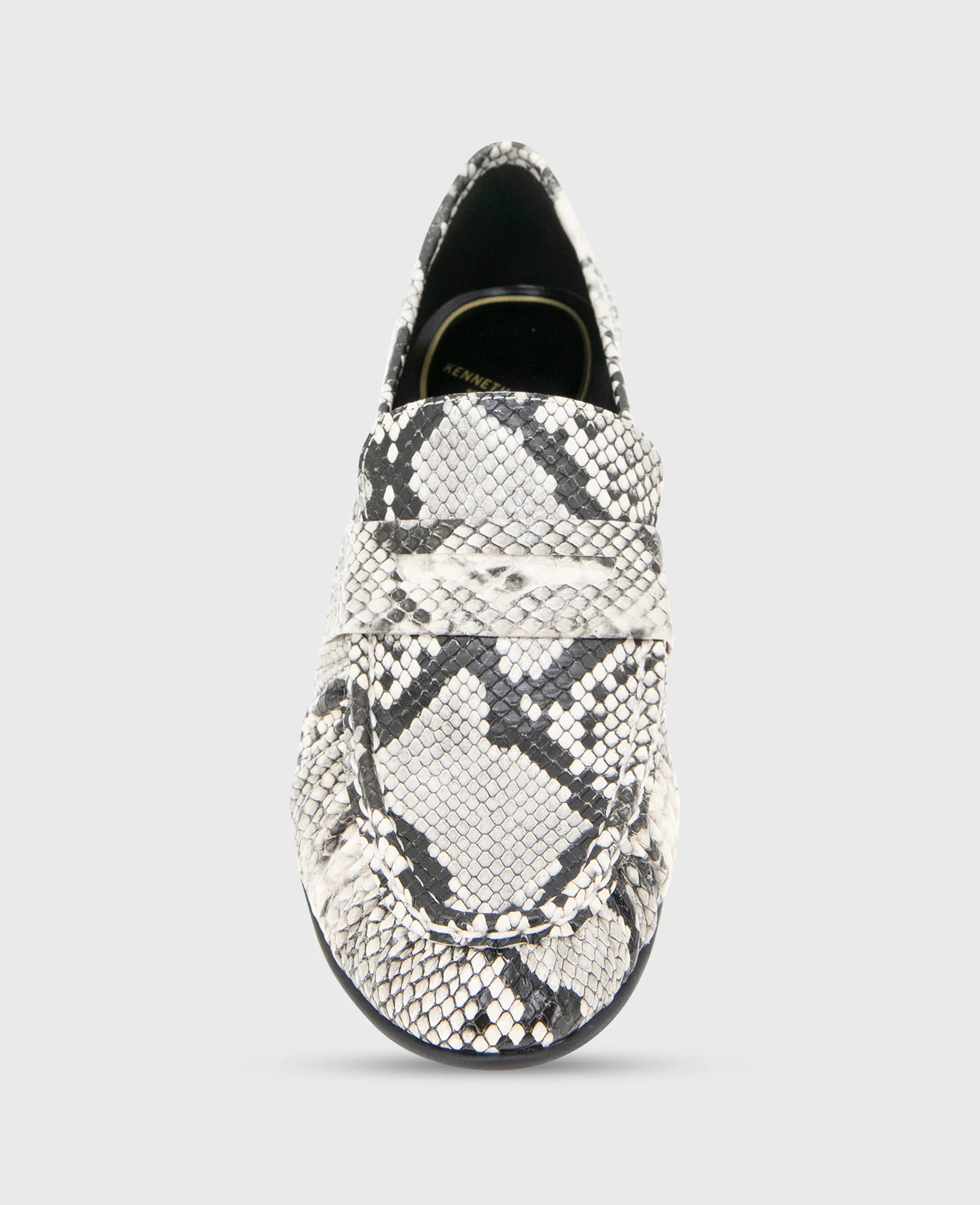 Reece Embossed Snake Penny Loafer - Image 4