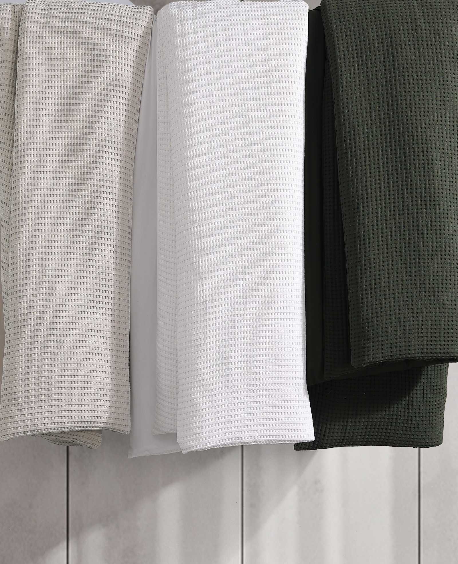 Solid Waffle Duvet Set - Image 9